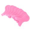 20pcs Eyelash Lift Brush Y Shape Eyelash Grafting Comb Curler AntiSlip Lash Perming Tool(Pink )