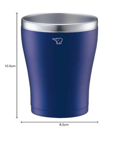 ZOJIRUSHI Vacuum Stainless Steel Tumbler, 300ml, Deep Blue, SX-DD30-AD