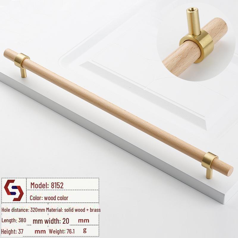 

Новая ручка для двери шкафа из цельного дерева в китайском стиле, ручка для ящика шкафа из ореха и бука