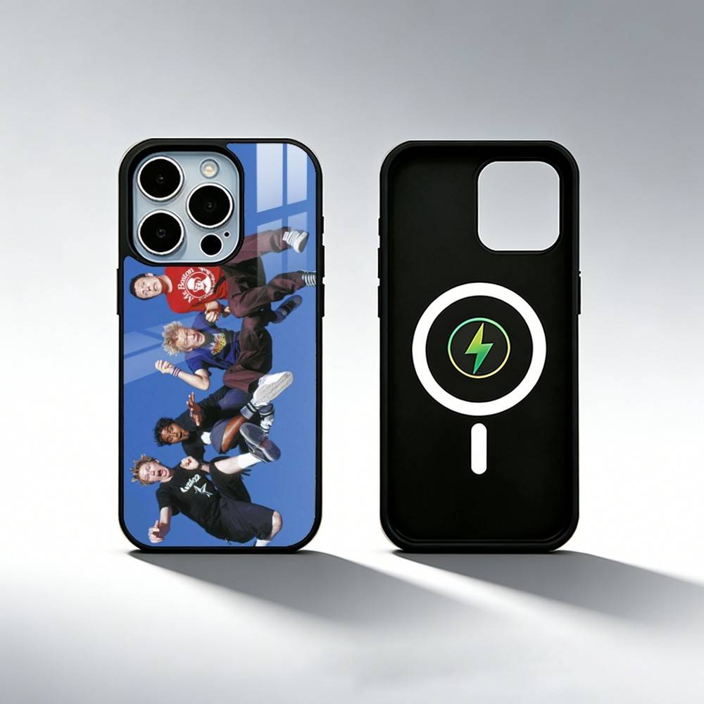 Hard-rock S-Sum 41 Band Phone Case For iPhone17,16,15,14,13,12,11 Plus,Pro Max Magnetic For Magsafe Wireless Charging