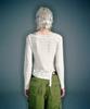 Beikeonteuakaibeu Maho Off-Shoulder Stripe Long Sleeve Beige