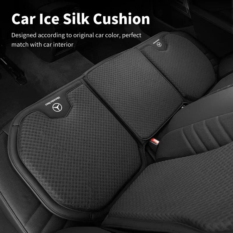 CRU1 Car Seat Cushion Cover Backrest Protective Pad For Mercedes Benz AMG A C E Class W201 W210 W108 W204 W205 W203 W211 W124 W177