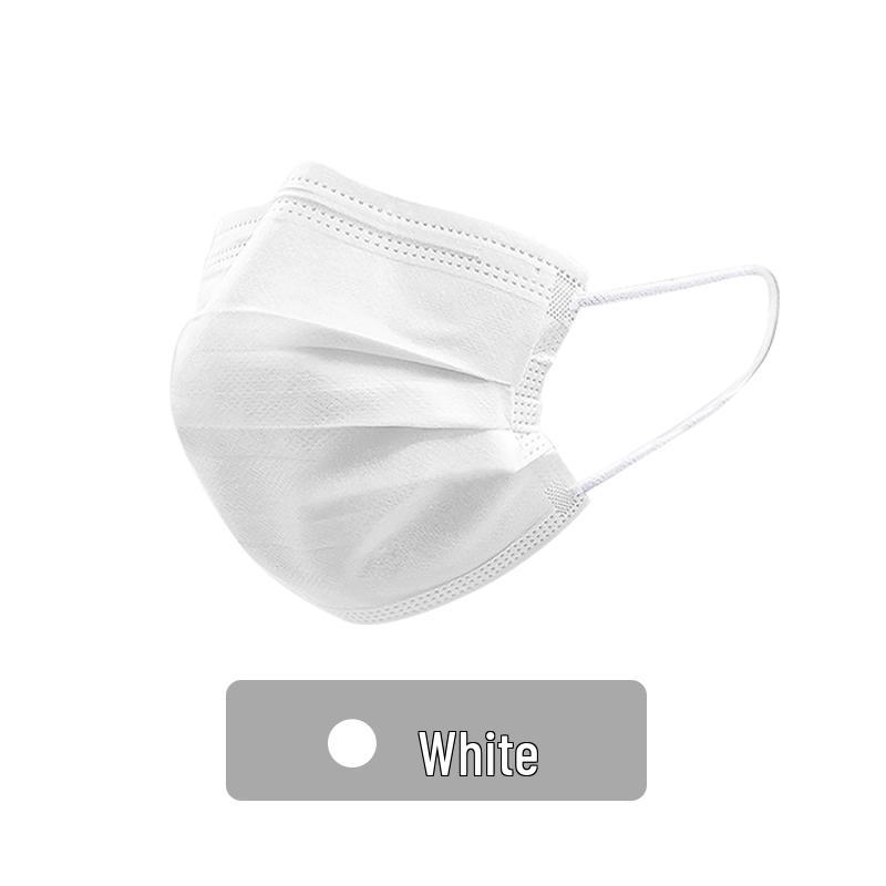 Disposable Breathable Summer Face Mask - Single and Double Layer, Black & White