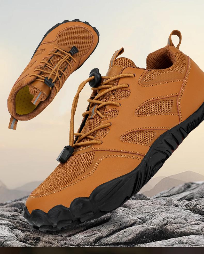 2025 Summer Wear-Resistant Outdoor Hiking & Five-Finger Breathable Trekking, Climbing, Cycling, Swimming, Wading Shoes