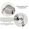 Electrician Tool Stainless Steel Wire Cutter And Stripper Nonslip PVC Grip For Copper Aluminum Cables 0.5-4mm