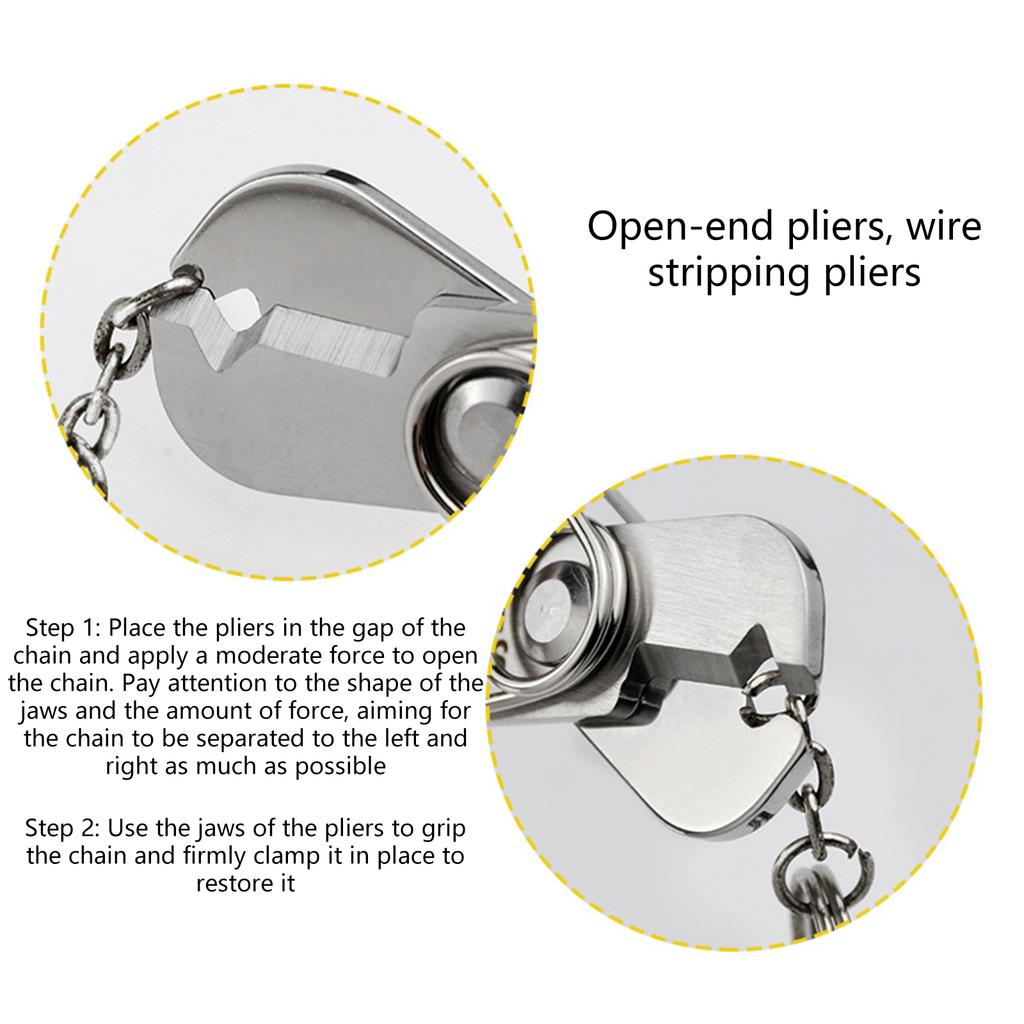 Electrician Tool Stainless Steel Wire Cutter And Stripper Nonslip PVC Grip For Copper Aluminum Cables 0.5-4mm