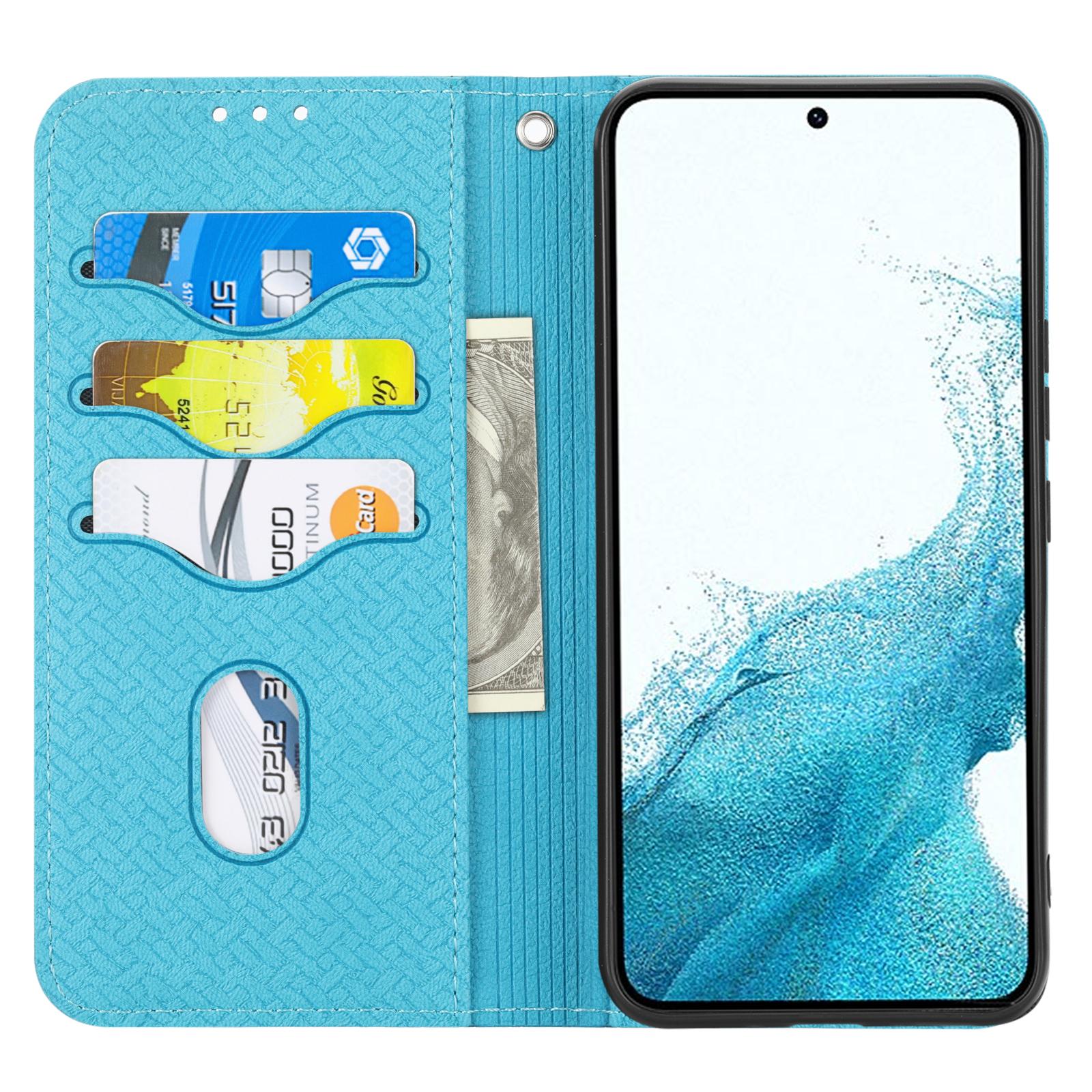 

For Samsung Galaxy A35 5G Case with Strap Wallet Leather Flip Phone Cover Black