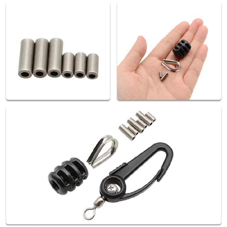 Heavy Type Saltwater Fishing Accessory Plastic Anti Drop Hook With Protective Soft Cover For Prolonged Marine Use