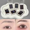 Cappuvini Dark Brown Monochrome Eyeshadow Cream Mashed Natural Smudge-Resistant Non-Drying Matte Eye Shadow Waterproof Eyeliner