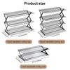 Black Silver Cooling Rack Wire Grid Grid Holder High Quality Baking Cooling Tray  Baking