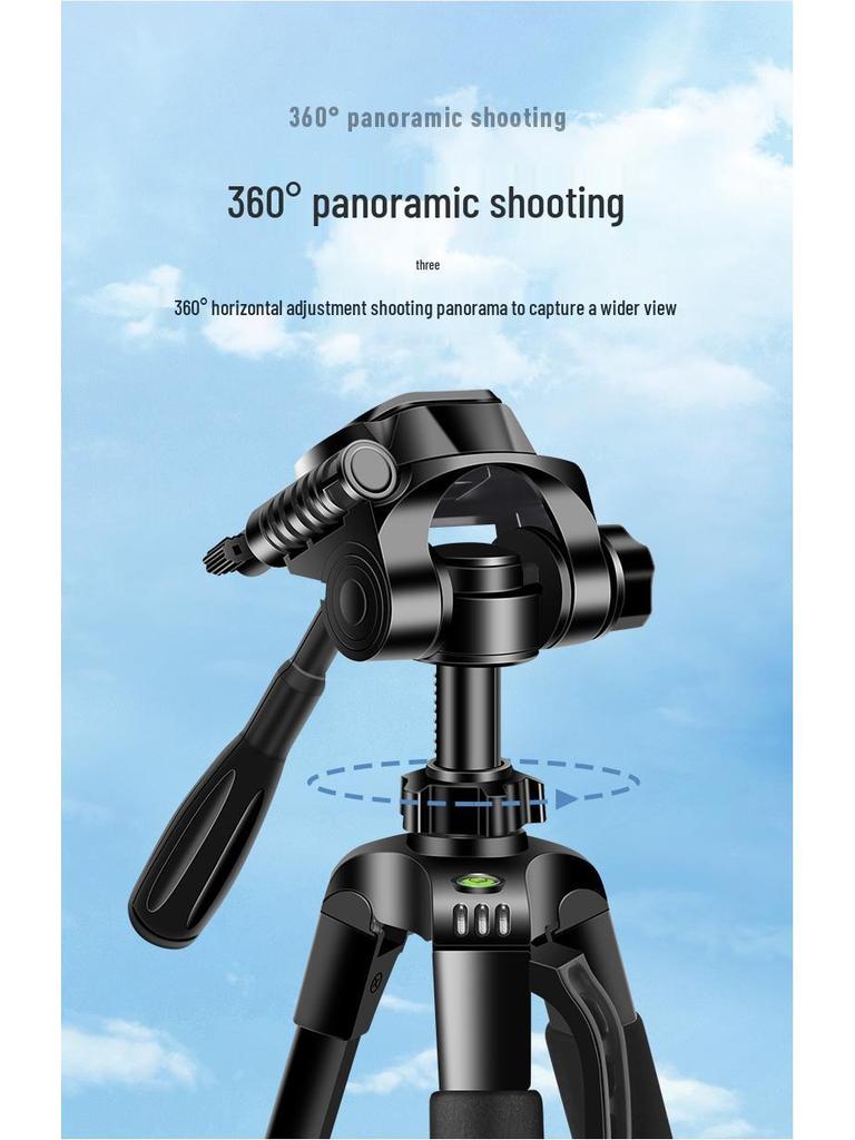 Floor-Standing Tripod for Mobile Phones and Cameras – Ideal for Live Broadcasts and Photography