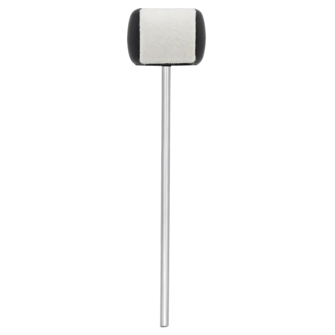 IRIN Педаль для барабанной установки Головка колотушки Барабан-бочка Многоцветная войлочная головка колотушки Аксессуар для замены ударного инструмента