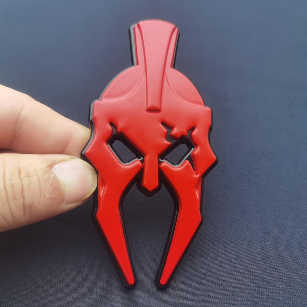 3D Metal Car Front Grille Badge Side Fender Rear Trunk Emblem Badge Decals Motorcycle Sticker Styling Accessories