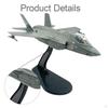 Aircraft Model Plane 1/72 Scale with Display Stand Body Ornament Airplane Diecast for Adults