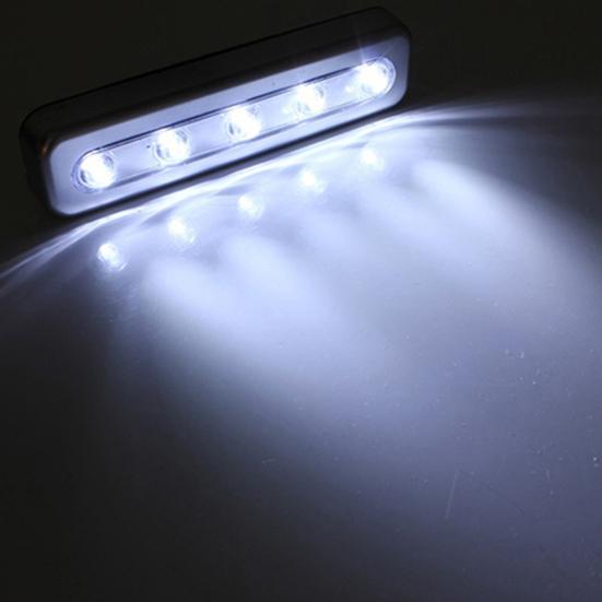 Lange Balkenleuchte, LED-Lampe, superhell, einfach zu installieren, berührungsempfindlich, batteriebetrieben, LED-Schrankleuchte mit Klebepad