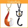 Collar Gancho Maravilla del Océano con Colgante Cola de Zorro Cadena de Serpiente y Cadena para Clavícula Pt1192