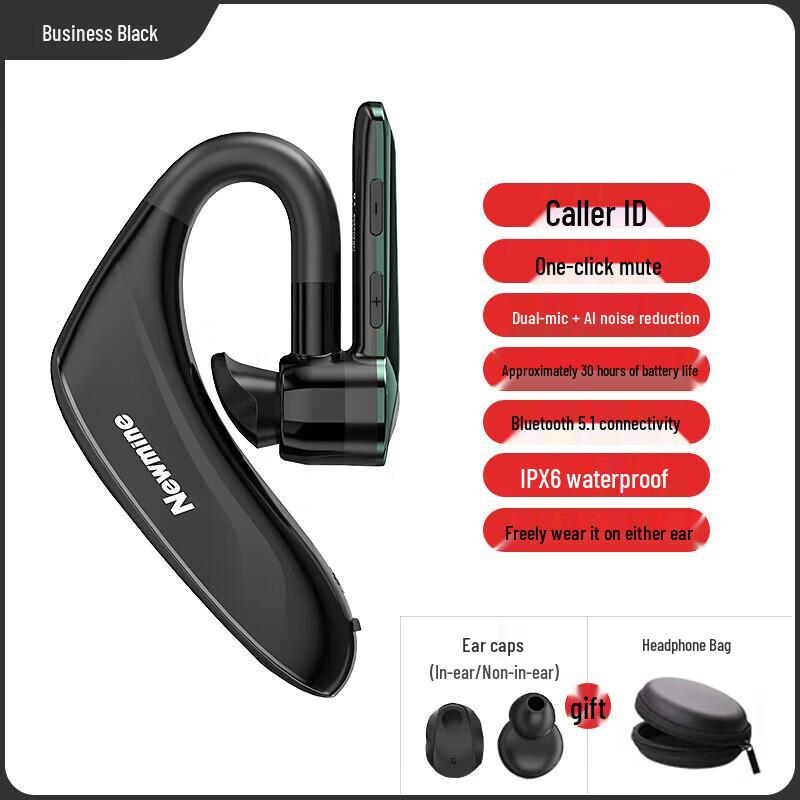 Newman SL88 Wireless Bluetooth Single Ear Headset