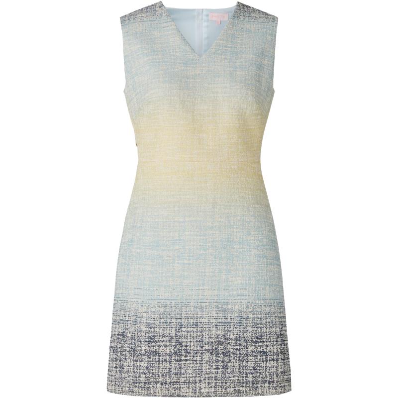 

Ports Women s Green Gradient Waist Hollow Tweed Dress XS