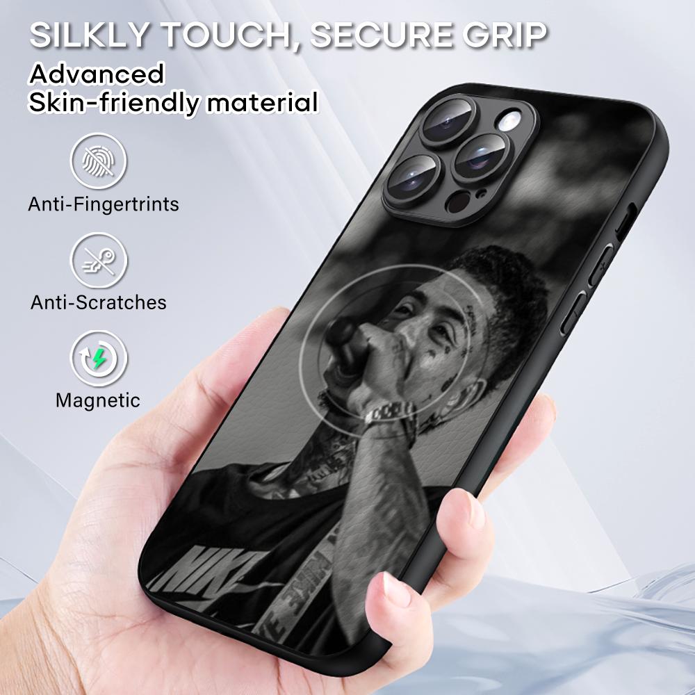 Mc-KevinSN Rap Pula-CatraCS Phone Case For iPhone 17 16 15 14 13 12 11 Plus Pro Max High-end Luxury Magsafe Sheepskin