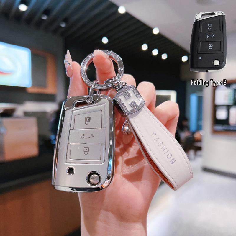 

Skoda Key Cover for Octavia, Kamiq, Superb, Karoq - Cartoon Style for Men and Women