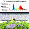 Premium LED Full Spectrum Grow Light for Seedlings & Succulents - Sunlight Simulation Smart Hydroponic System