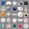 50 Stars Ins Style Graffiti Stickers Creative Korean Small Fresh Decorative Notebook Tablet DIY Stickers