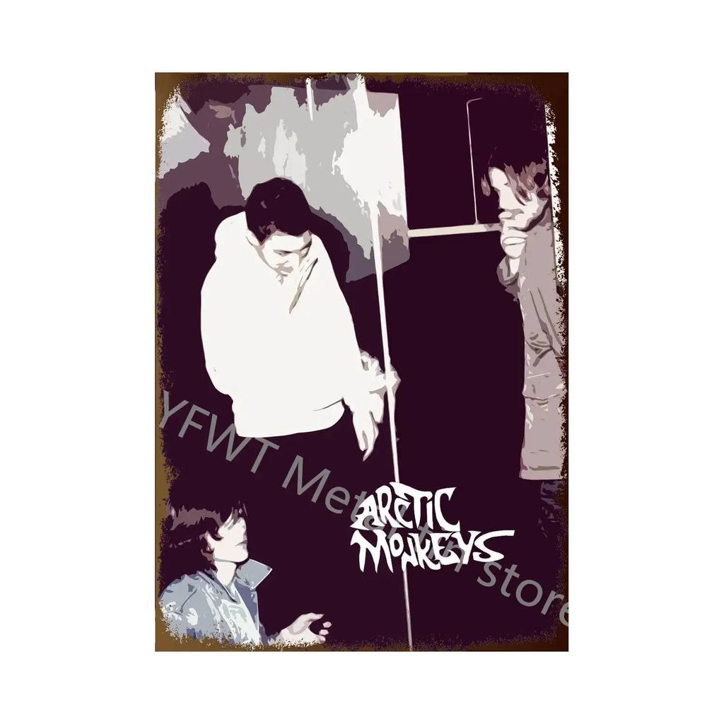 Vintage Music and Guitar Lovely Gift Metal Tin Signs Wall Decor Art Posters Bar Retro Plaques Painting Home Decor