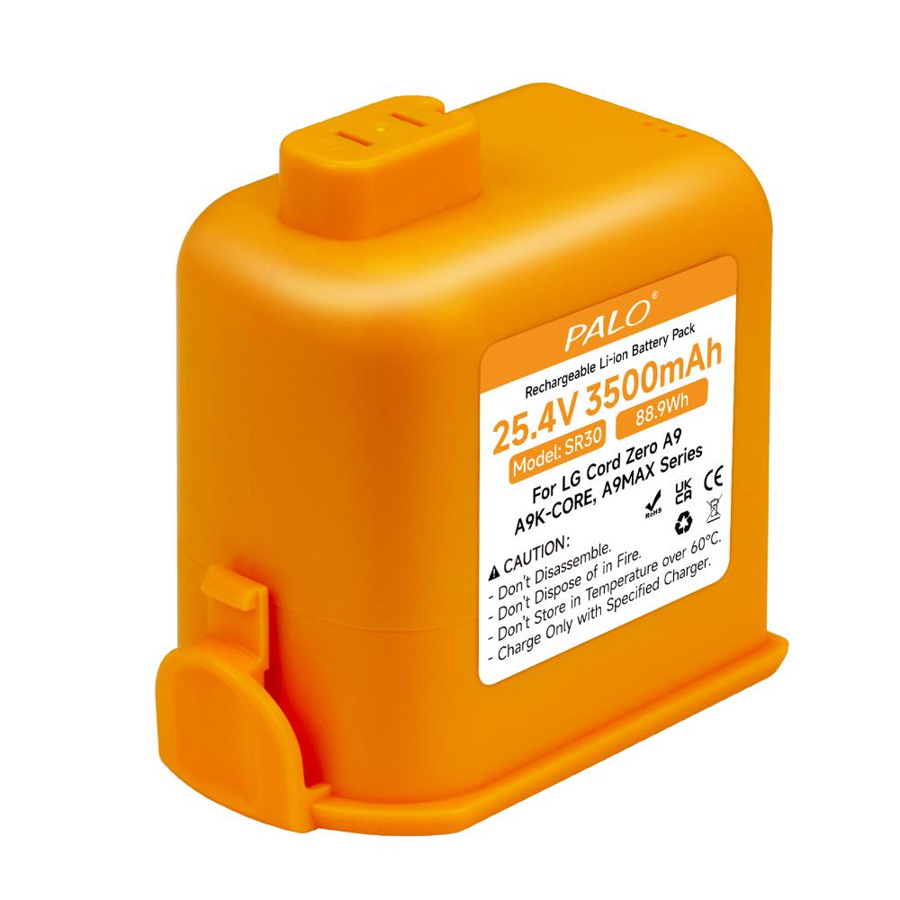 

25.4V EAC63382204 Сменный аккумулятор для пылесоса для LG Cord Zero A9,A9M,A9S,A9K-PRO,A9K MAX,A9K-CORE,A9PLUS,CordZero A9 1PCS battery