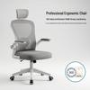 Ergonomic Mesh Office Chair for Home or Dorm - Rotating, Adjustable, and Comfortable for Long Sitting