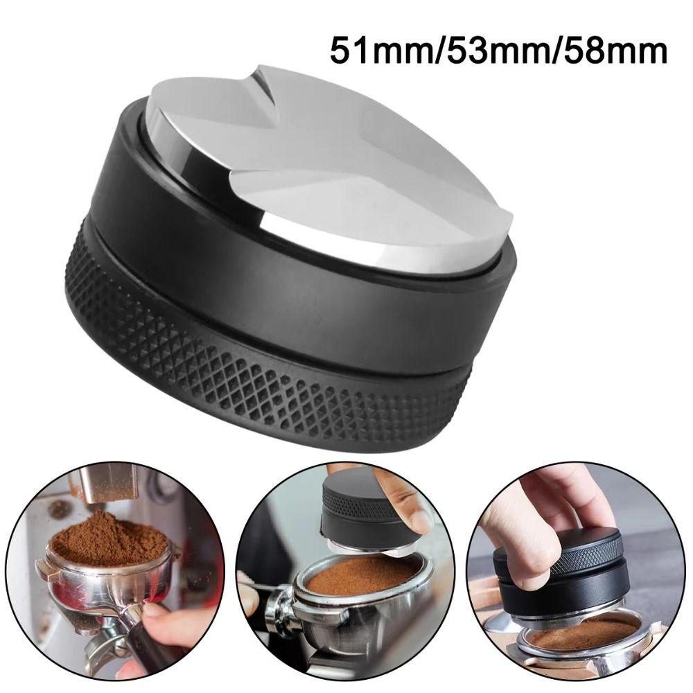 2-in-1 Dual Head Coffee Leveler Aluminum Zinc Zinc Alloy Espresso Distribution Tool  Espresso Making