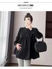 Maternity Korean Style Two-Piece: Color-Reducing, Age-Reducing Baby Doll Shirt & Long-Sleeved Sweatshirt - Plus Size, Slimming, Cover Belly.