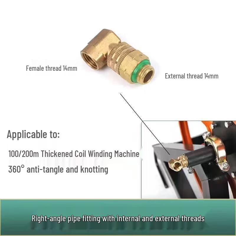 High-Pressure Sprayer Hose Swivel Connector