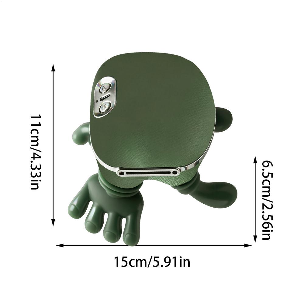 

Portable Neck and Shoulder Massager Cordless Lymphatic Neck Massager with Heat for Pain Relief Deep Tissue Christmas Present зелений