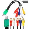 Videokabel 3,5mm 2,5mm Draht für BN3901154 LED-TV Komponentenkabel Video-Komponenten-Adapterkabel 20cm/7,87in Lang