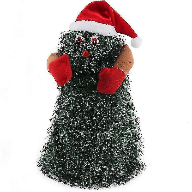 EVAGO Electric Rotating Dancing Singing Christmas Tree Santa Claus Ornament Xmas Toy Decor