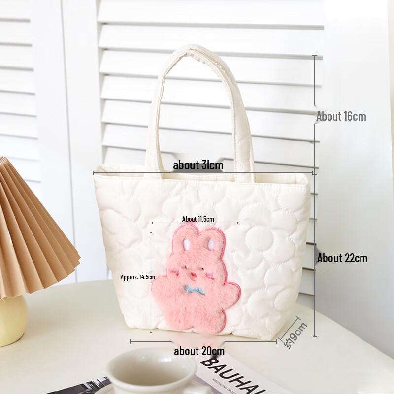 Милая плюшевая сумочка в виде кролика