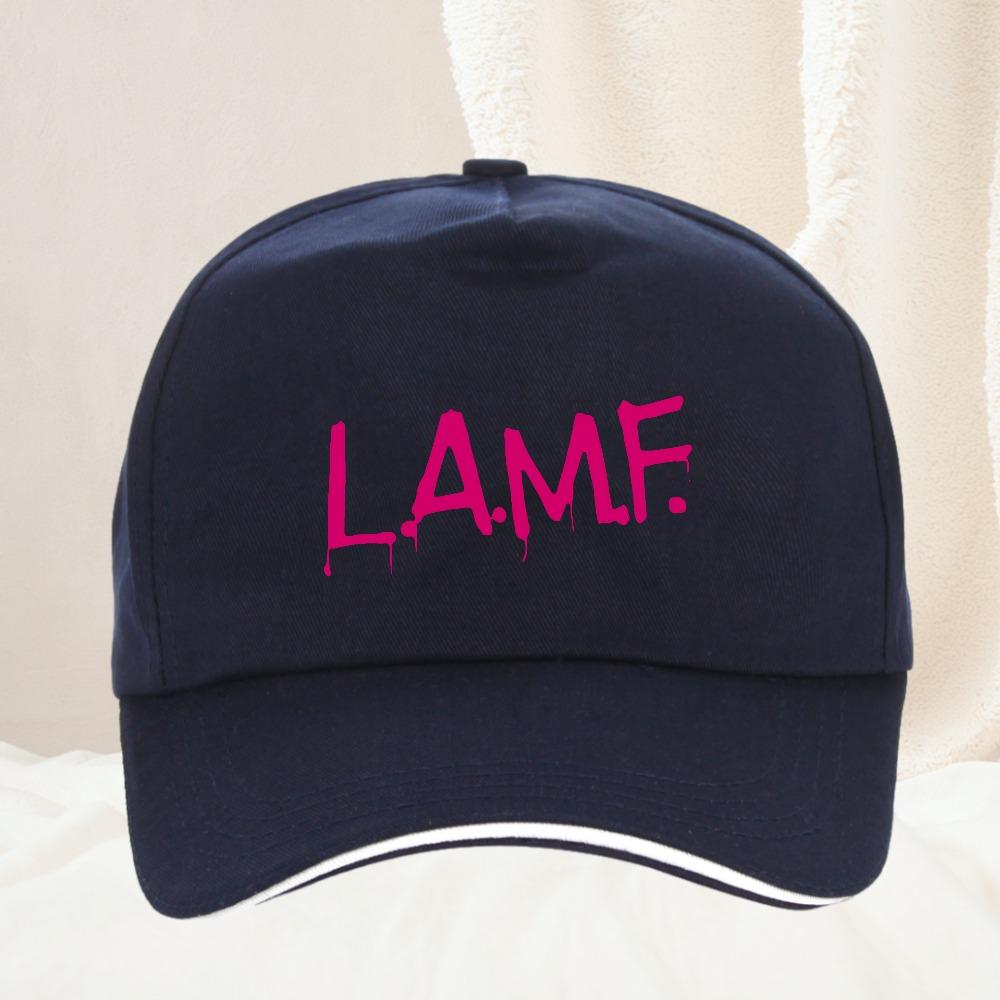 LAMF LAMF Wie von Johnny Thunders getragen Baseballkappe cool Unisex Damen Verstellbar Outdoor Groß für Laufen und Wochenendhut