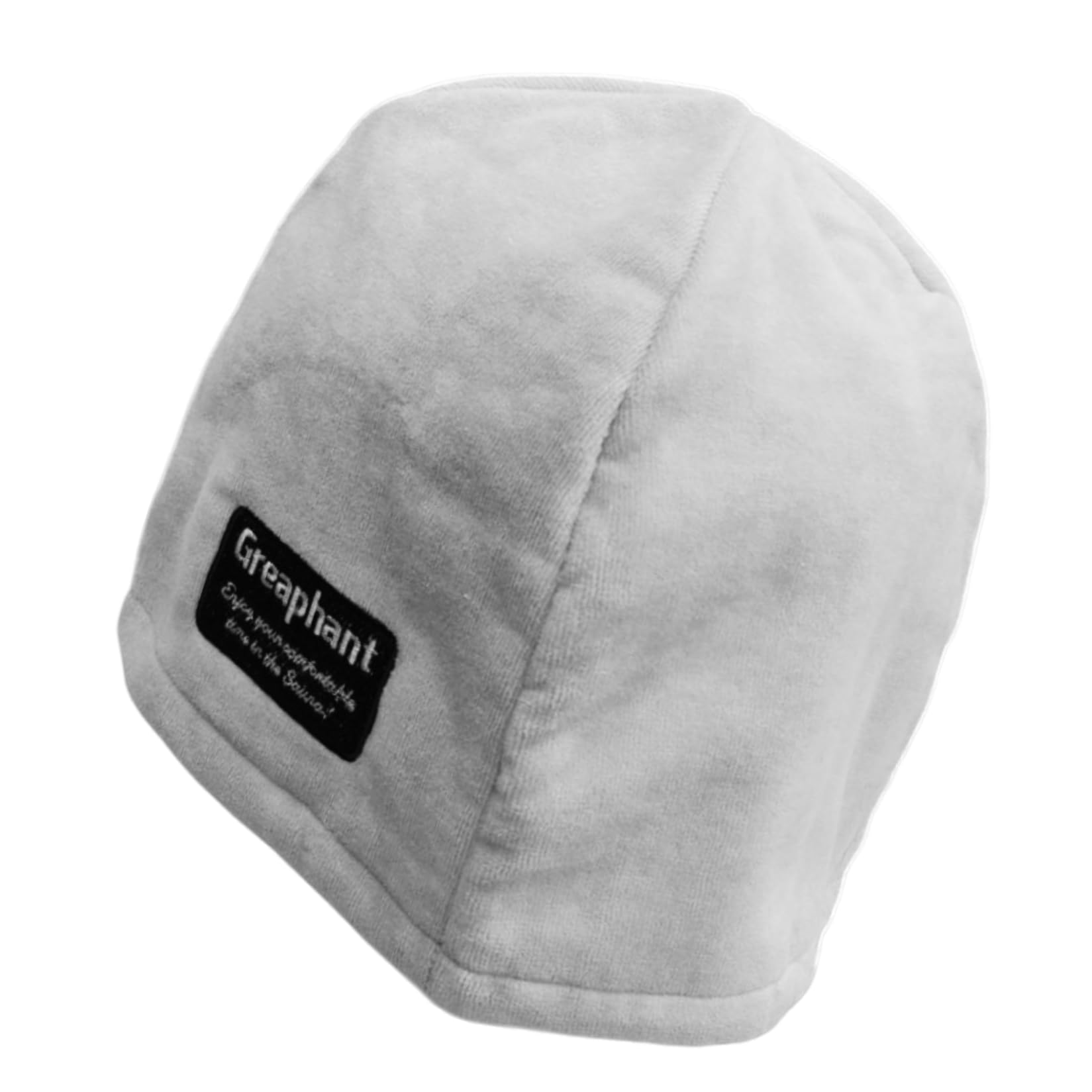 

Шапка для сауны из Имабари Сделано в сауне Большая Сауна Запах Антибактериальный [Greaphant] Полотенца, 100% хлопок, Япония, Шапка, Размер, Мужская, Женская, Унисекс, серый