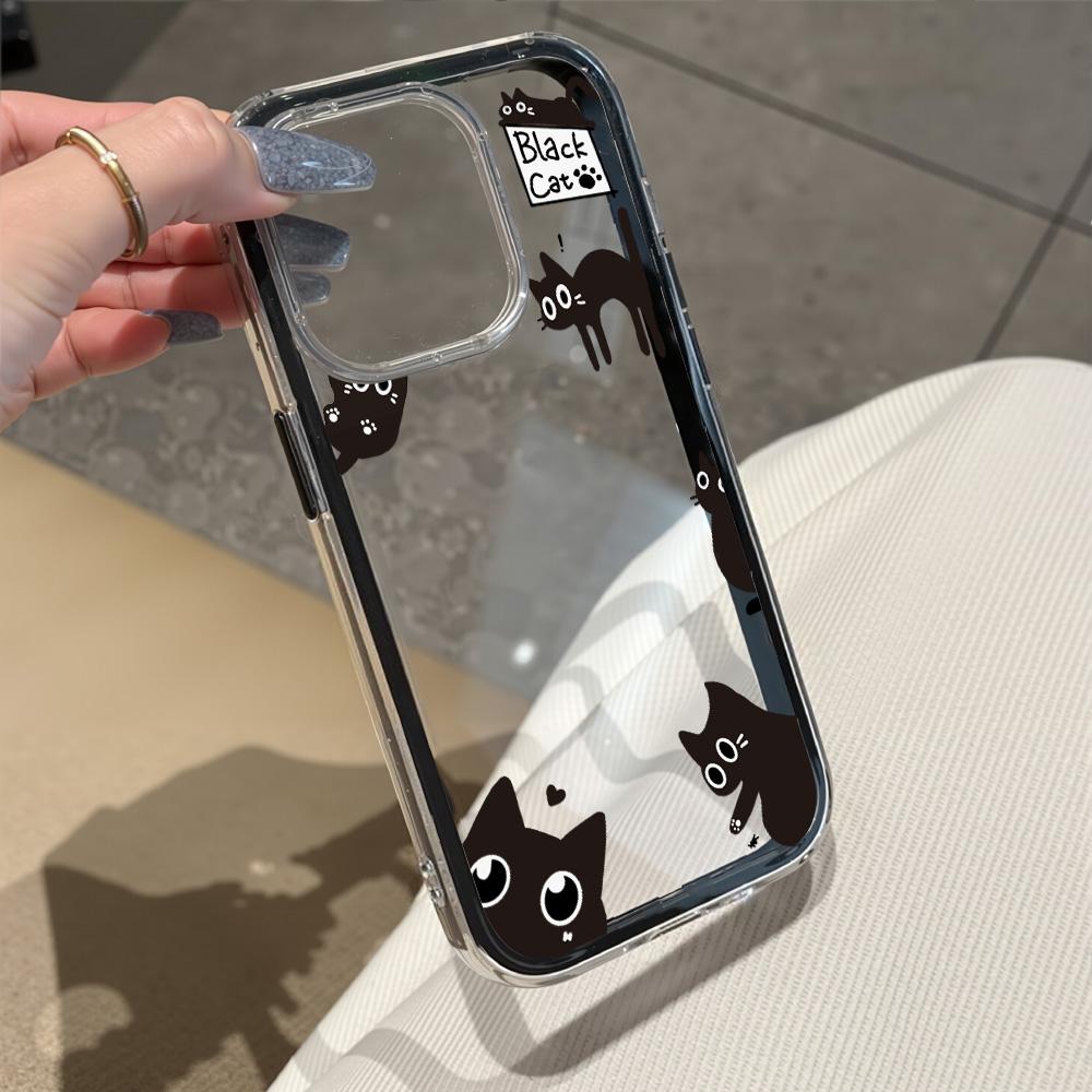 Расписной чехол для телефона для iPhone 17 11 12 13 14 15 16 iPhone 17 12 13 14 15 16 Pro 17 12 13 14 15 16 Pro Max Высококачественный расписной милый чехол для телефона с животными