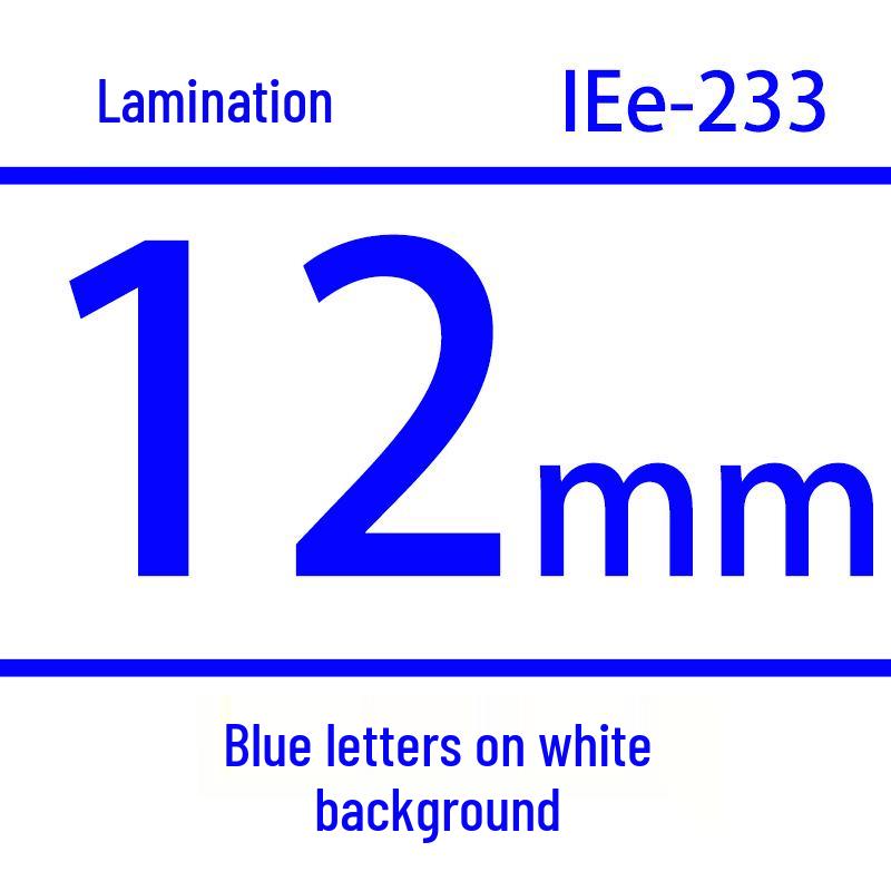 iBest DYMO DM1 Compatible 12mm Waterproof Scratch-Resistant Label Tape 45010 Series