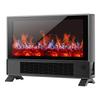 Graphene Electric Heater: AI Voice-Controlled Fast Heating Fireplace for Bedroom