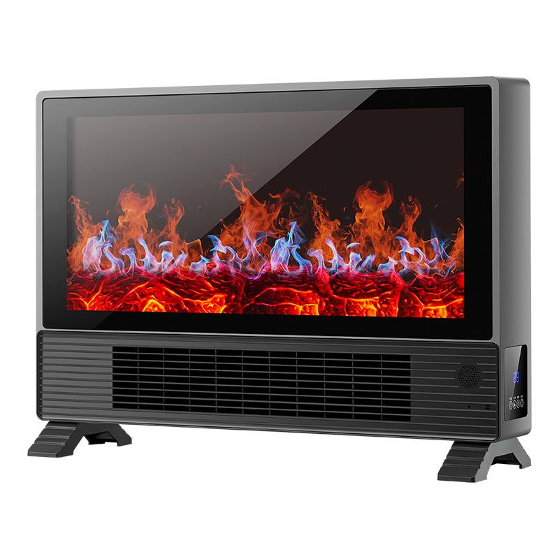 Graphene Electric Heater: AI Voice-Controlled Fast Heating Fireplace for Bedroom