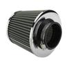 76mm 3 Inch Universal Car Air Intake Modified Kit Aluminum Air Intake Filter Tube Full Set Turbo Air Filter Cone High Flow
