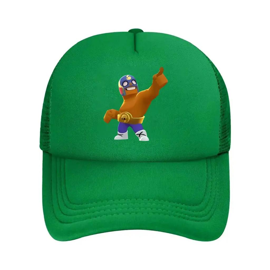 Lucha Libre Sports Wrestling Design Mesh Baseball Cap