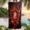 Sunderland Football Beach Towel Soft Microfiber Summer Towel Quick Dry Absorbent Towel for Beach Swimming Pool Travel