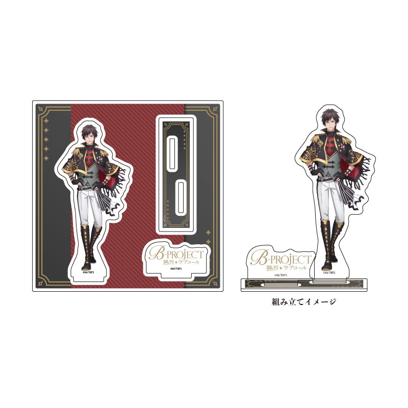 B PROJECT ~ Hot Love Call ~ 03 Takeshi Kaneshiro [Official Illustration] Acrylic Stand Plate