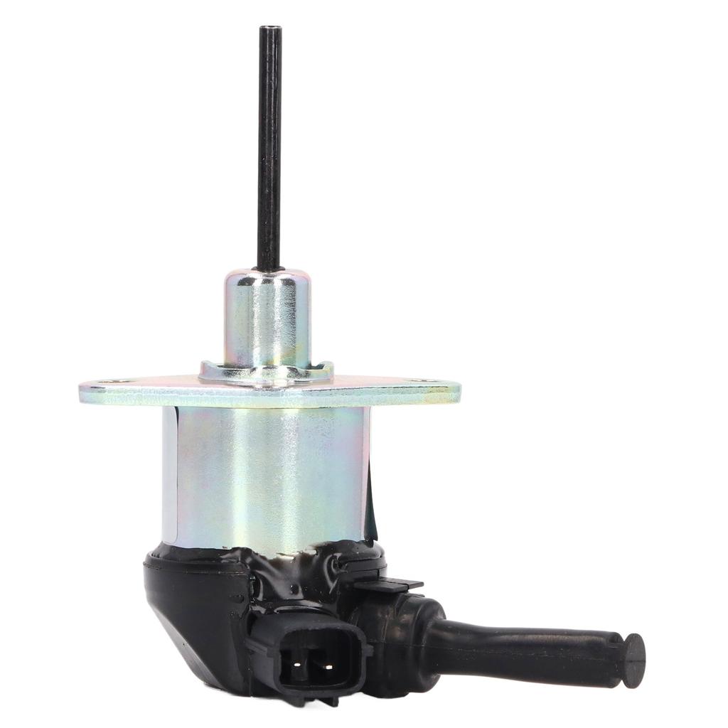 12V DC Fuel Shutdown Solenoid Valve 1A021‑60017 Engine Cut Down Flameout Valve for Kubota V2003