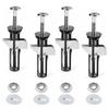 ABYN-Extra Long Downlock Nut Washers Gaskets Included Toilet Seat Bolt Fastener Screw Replacement Kit