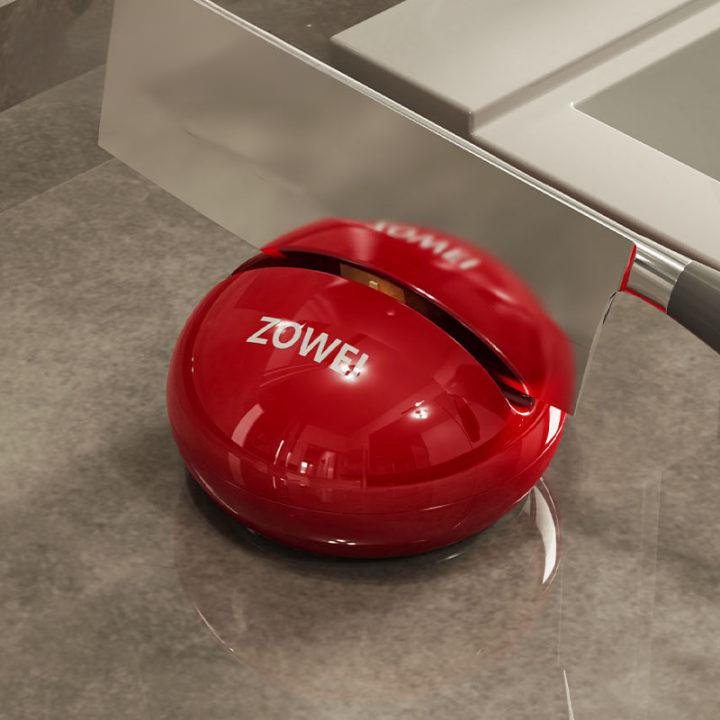 

Double Sided Suction Cup Sharpener Portable Tool For Quick Knife Sharpening Outdoor Camping And Kitchen Use Efficient Design красный