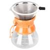 Coffee Pot Glass Coffee Kettle Pour Over Coffee Maker Simple Design and Heat Resistance with